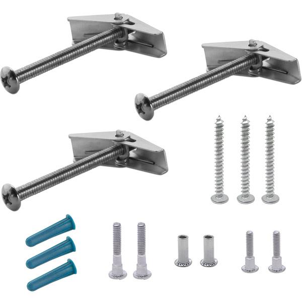 SCREW PACK - URINAL SCREEN BRACKET (6LP) - Toilet Partition